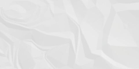 Paper texture background, Old paper background ripple soft white pattern wave crumple. Crushed and creased soft paper. Abstract wrinkle effect grunge and rough backdrop vintage page.