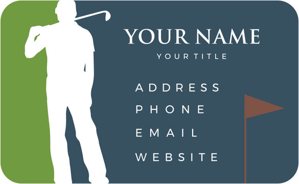 Golf Business Card