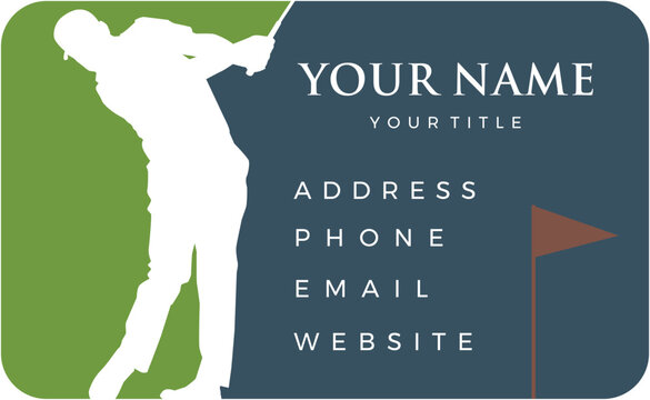 Golf Business Card