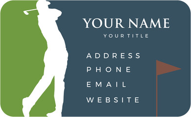 Golf Business Card