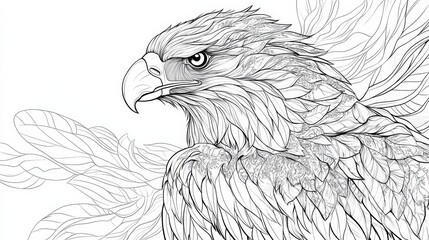 Animal illustration sketch book for adults