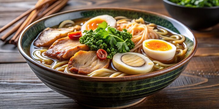 Fusion of Japanese ramen and La Paz batchoy noodles