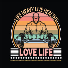 Bold Gym T-Shirt Designs for Fitness Enthusiasts