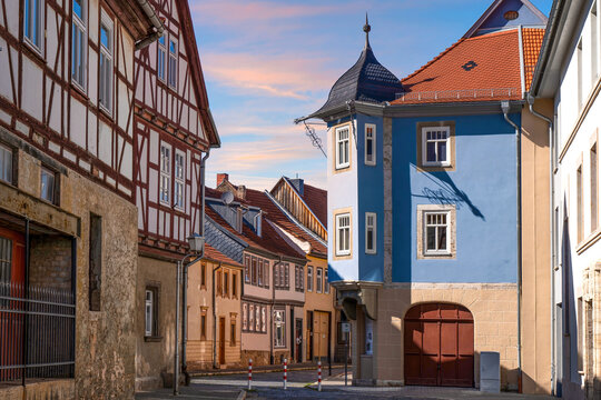 Bad Langensalza, Th&uuml;ringen, Altstadtszene