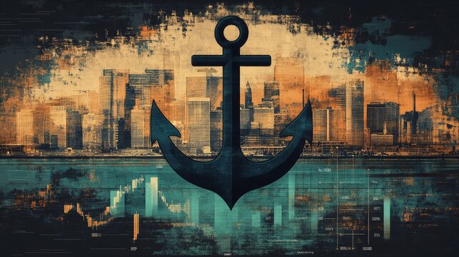 Professional illustration Anchoring Effect in Price Negotiations  modern design