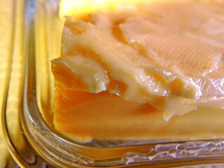 Soft butter in a dish