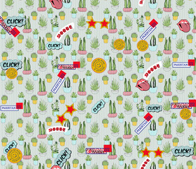 seamless beautiful wallpaper cards all over design floral leaf vintage ornament Victorian ethnic geometric print paisley pattern