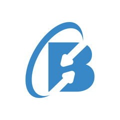 Modern and stylish creative B Letter Logo