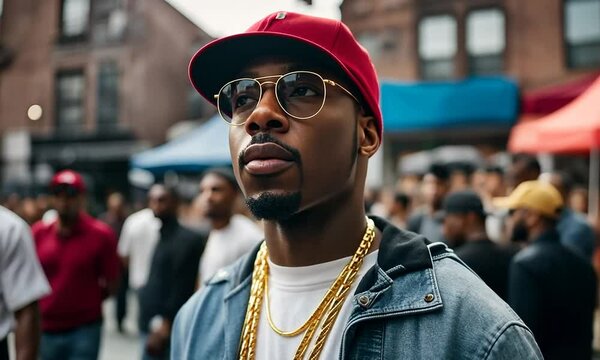 Rapper in the Bronx.