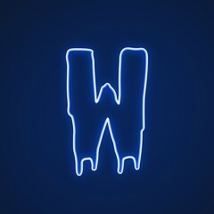 Logo and wallpaper design with English letters