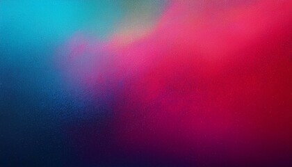 grainy noise texture background with a vibrant red, pink, cyan, and blue color gradient, perfect for striking banner, poster, or backdrop designs