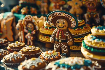 Sweet treats on display, great for baking or foodie inspiration