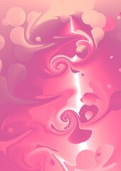 abstract background with hearts