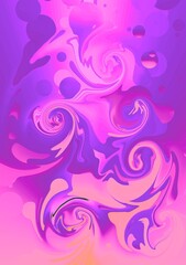 abstract background with swirls