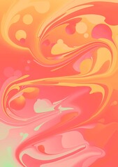abstract background with flowers