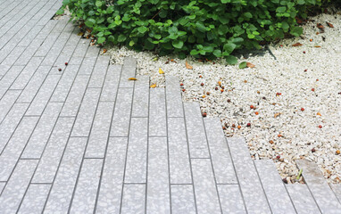 Terrazzo floor tiles outdoor pattern background.