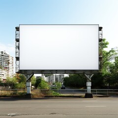 Fototapeta premium billboard blank for outdoor advertising poster