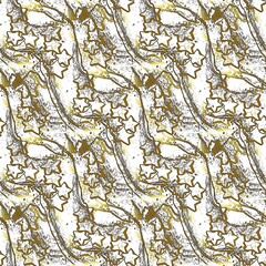 seamless pattern with trees