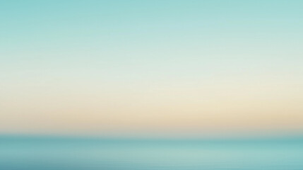 Obraz premium Horizontal Gradient with Sky Blue and Beige Tones