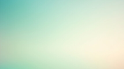 Soft Aqua to Cream Gradient Background
