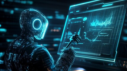 Cybernetic View with Advanced Technology Interface