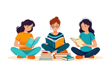 Reading books together