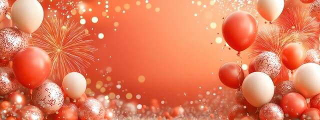 Brightly lit Christmas wreath with a warm, festive atmosphere