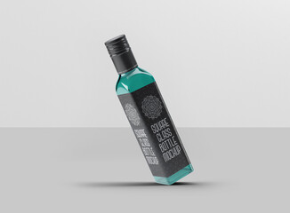 Square Glass Bottle Vol. 7