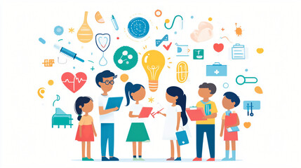 A visual representation of youth health education programs.