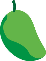 Illustration of Raw Mango