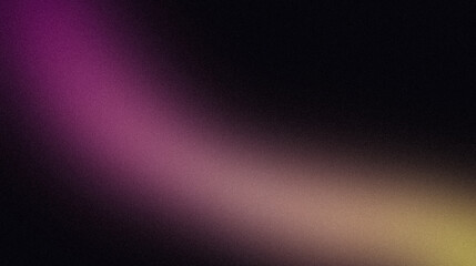 Abstract dark magenta gray color wave grainy gradient texture backdrop design. Smooth color flow on dark background, website header, copy space