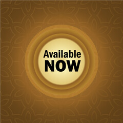 Available label design, vector illustration