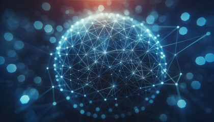 Obraz premium Neural Network Connections