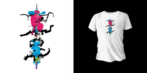 Elegant t-shirt design with a minimalist, sleek pattern for a timeless and sophisticated look.