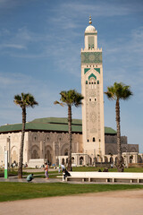 Fototapeta premium Hassan II Mosque. Casablanca, Morocco.