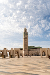 Fototapeta premium Hassan II Mosque. Casablanca, Morocco.