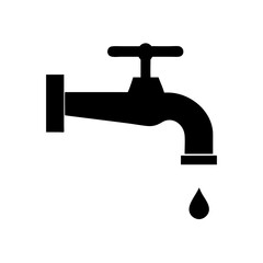 Water Faucet Icon vector illustration 