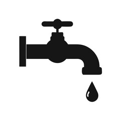 Water Faucet Icon vector