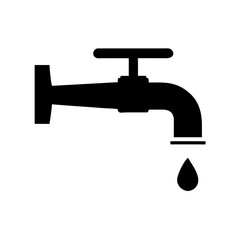 Water Faucet Icon vector illustration 