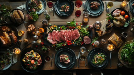 High-End Luxury Fine Dining: Exquisite Food Photography Showcasing Gourmet Dishes, Elegant Plating, and Sophisticated Culinary Art