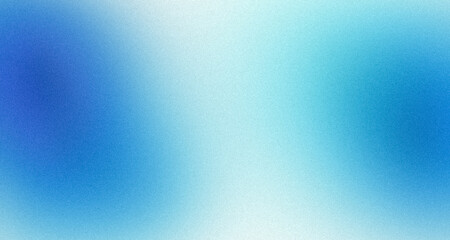 Retro smooth white blue sea sky color pastel grainy wave gradient backdrop design, rough, grungy, glowing, shine, bright, noise texture gradient, website header, empty space