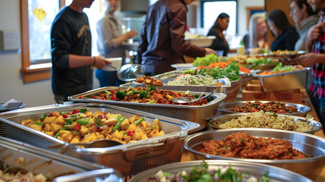 World Vegan Day, Vegan community potluck with people service