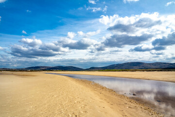 Ballinravey Strand between Ardara and Portnoo in Donegal - Ireland