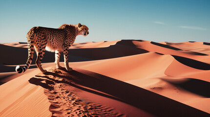 Desert Oasis: A Cheetah's Domain