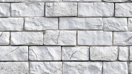 Obraz premium High resolution photo of a white and grey tiled wall with seamless brick texture suitable for interior backgrounds