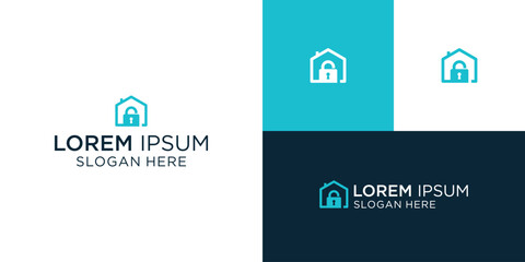 home key logo design template