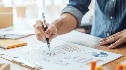 Strategic Import Operations Planning Meeting in Modern Office Setting