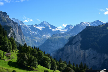 Alpine Peaks with Breithorn Central, Switzerland