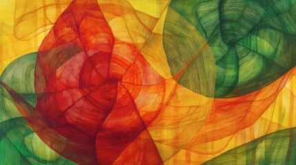 Vibrant Abstract Colorful Pattern Background Design