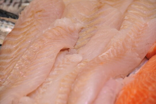 Filets de perches et de merlu